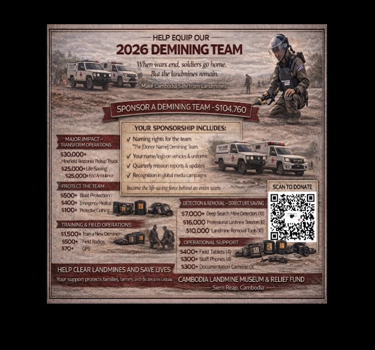 Cambodia Landmine Museum - Siem Reap