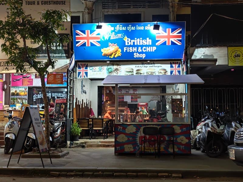 Williams Fish and Chips - Siem Reap